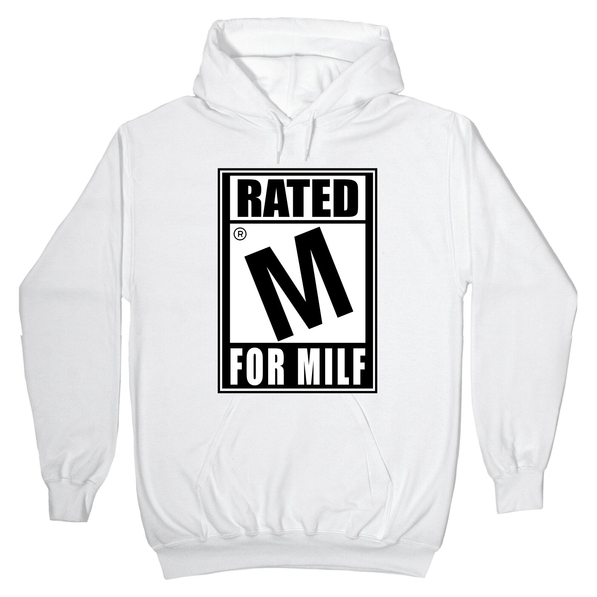 Rated M For Milf Parody Hoodie